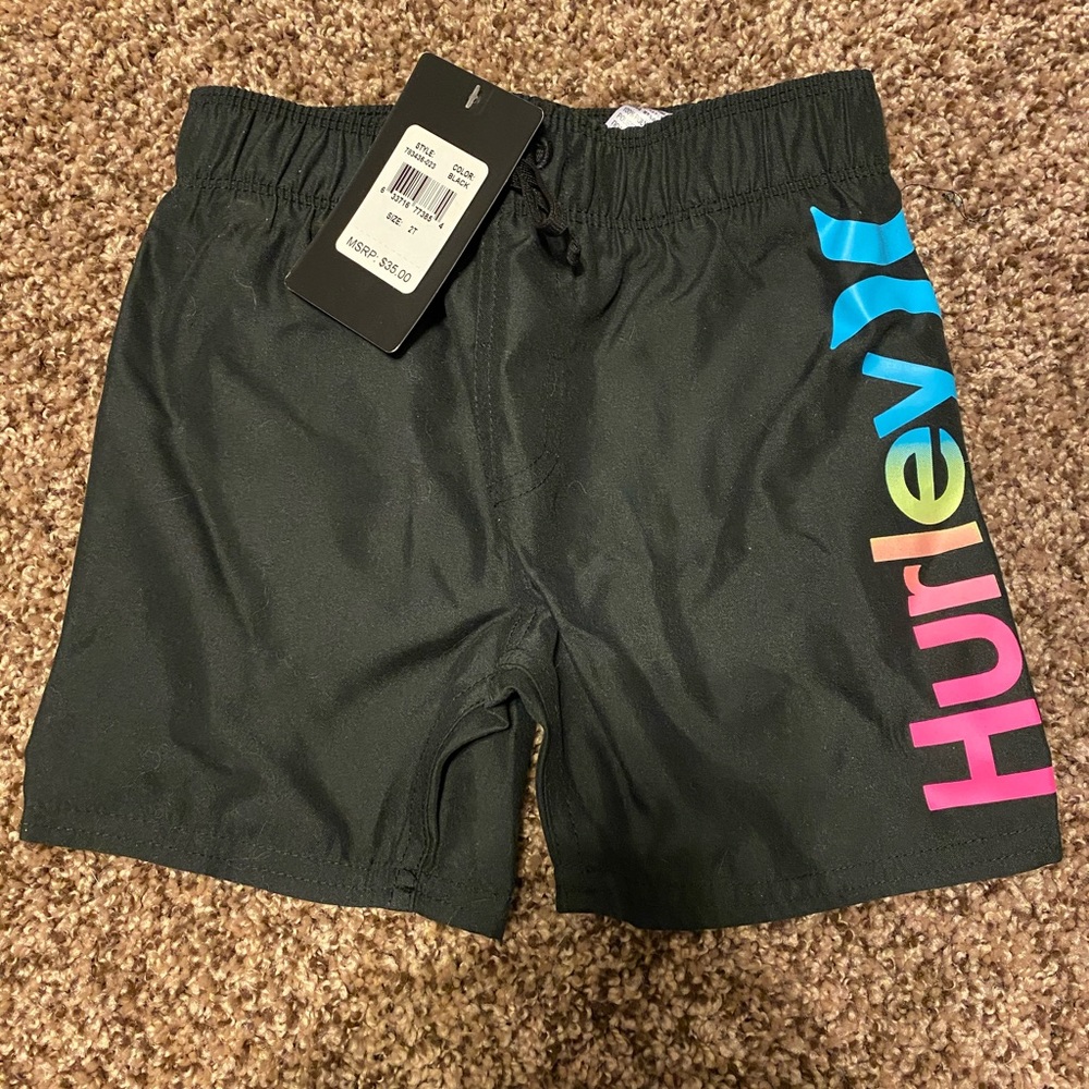 Toddler boy Hurley swim shorts
